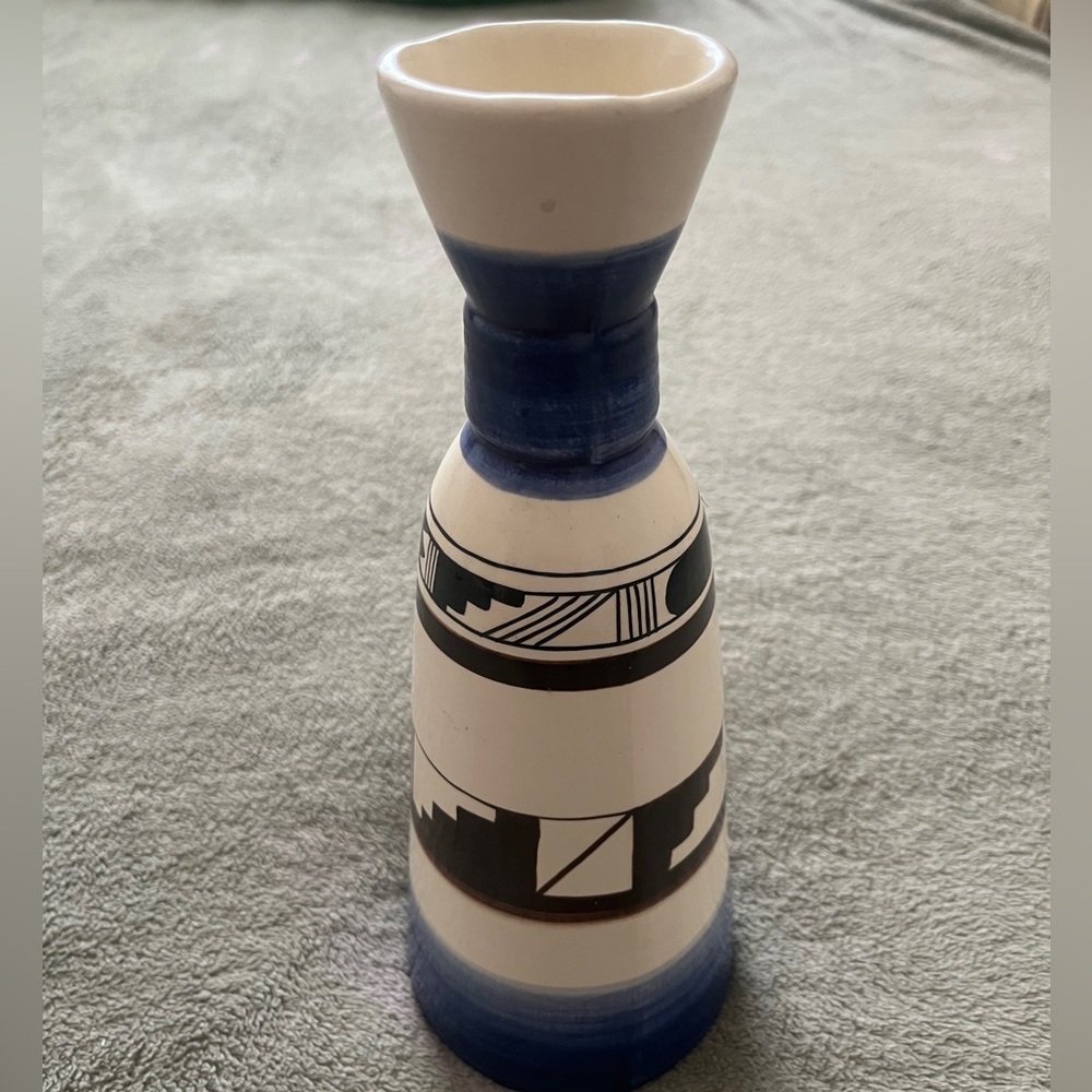 Tribal Vase Hand Painted